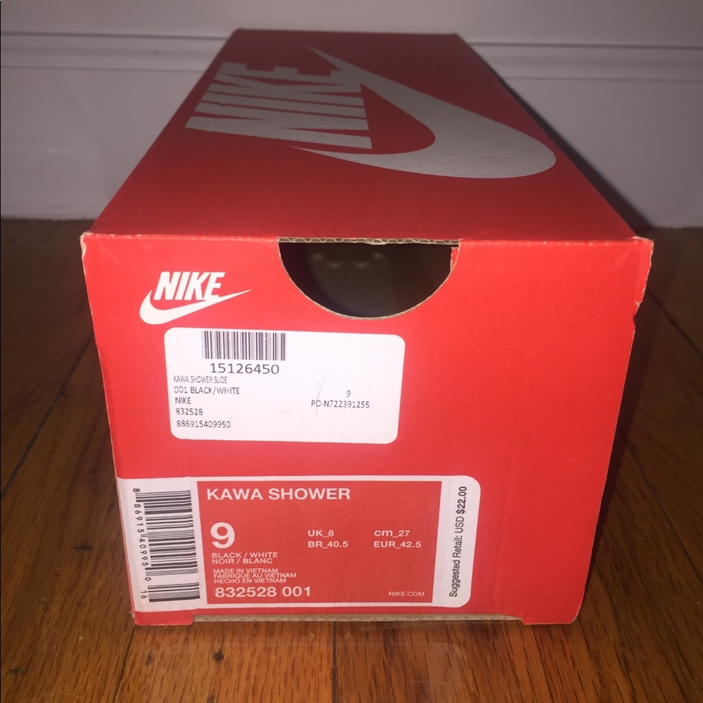 1 PAIR LEFT Nike Kawa Shower Slide Mens Size 9 - Picture 4 of 4